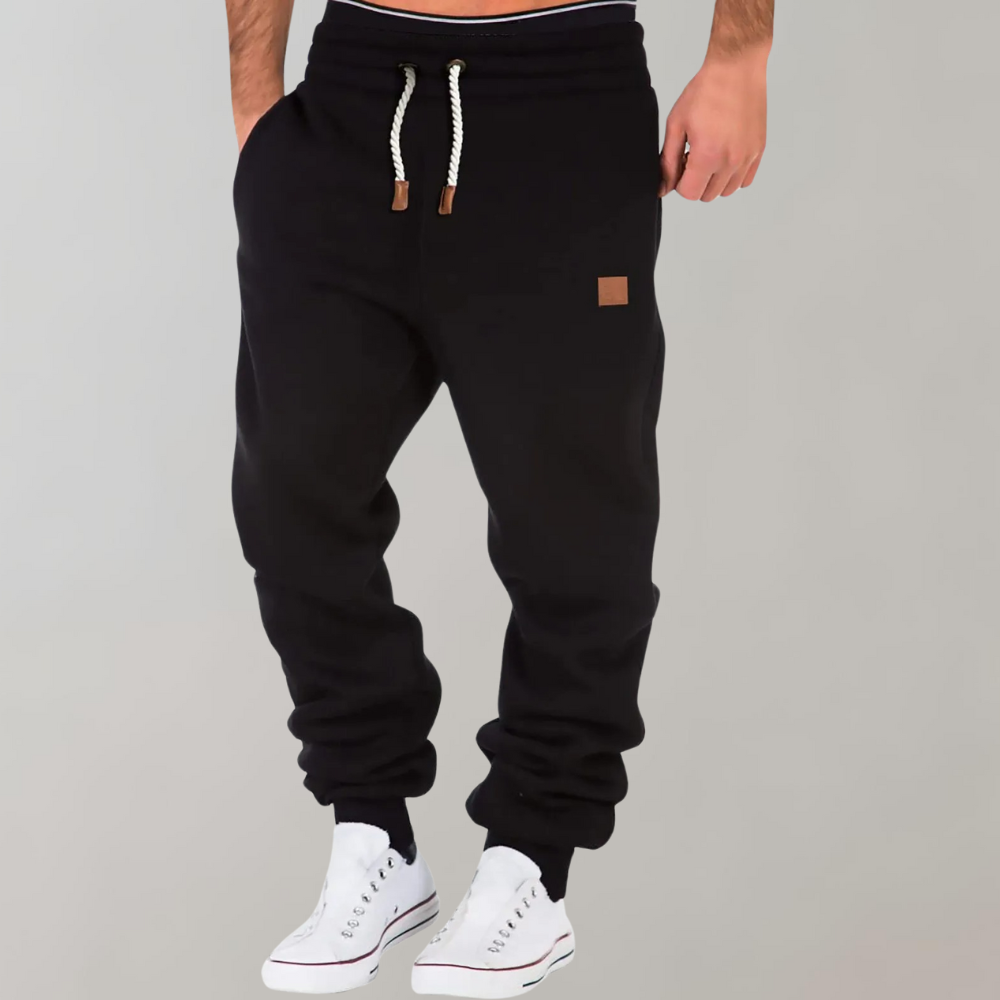 Cleo Men's Joggers | Cotton Blend, Slim Fit 1