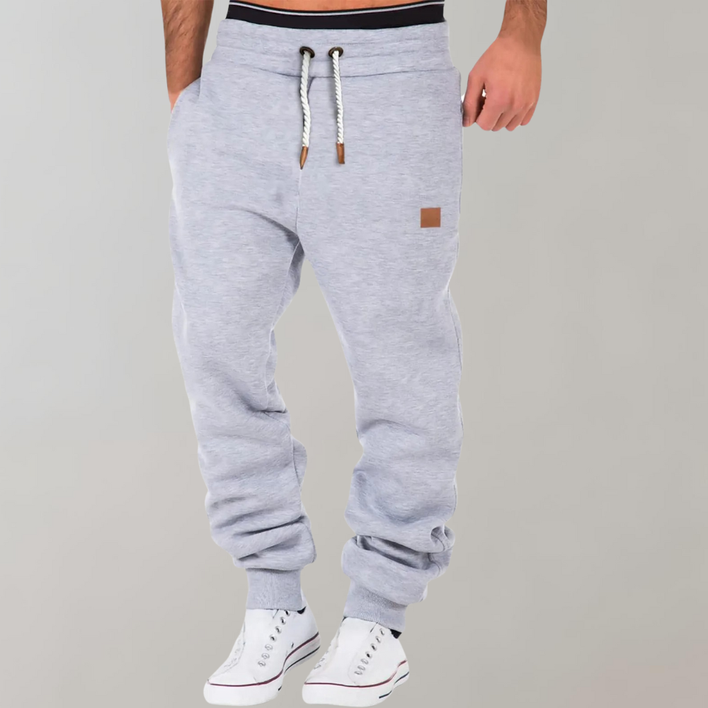 Cleo Men's Joggers | Cotton Blend, Slim Fit 4