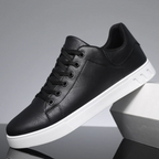 Sleek Men's Trainers | Premium Leather, Versatile Style 0