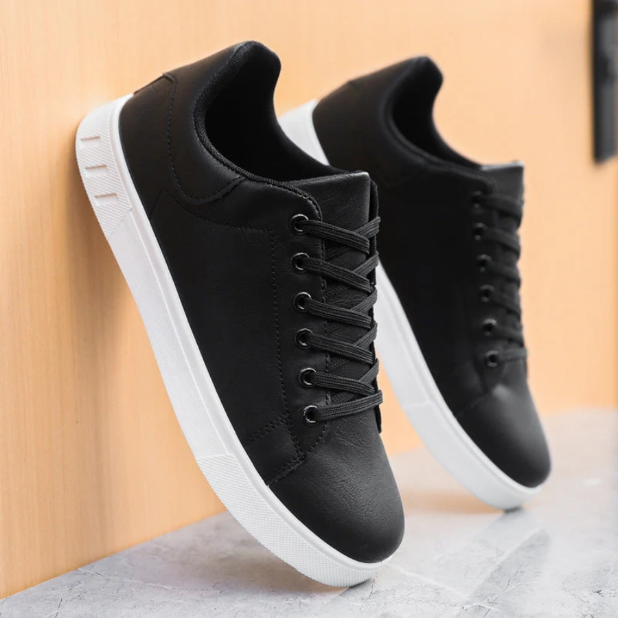 Sleek Men's Trainers | Premium Leather, Versatile Style 3