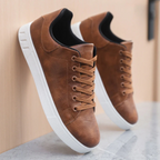 Sleek Men's Trainers | Premium Leather, Versatile Style 5