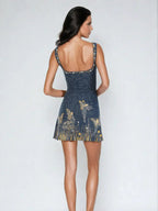 Sophie Women's Mini Dress | Shimmering Sleeveless, Perfect for Summer Parties 1