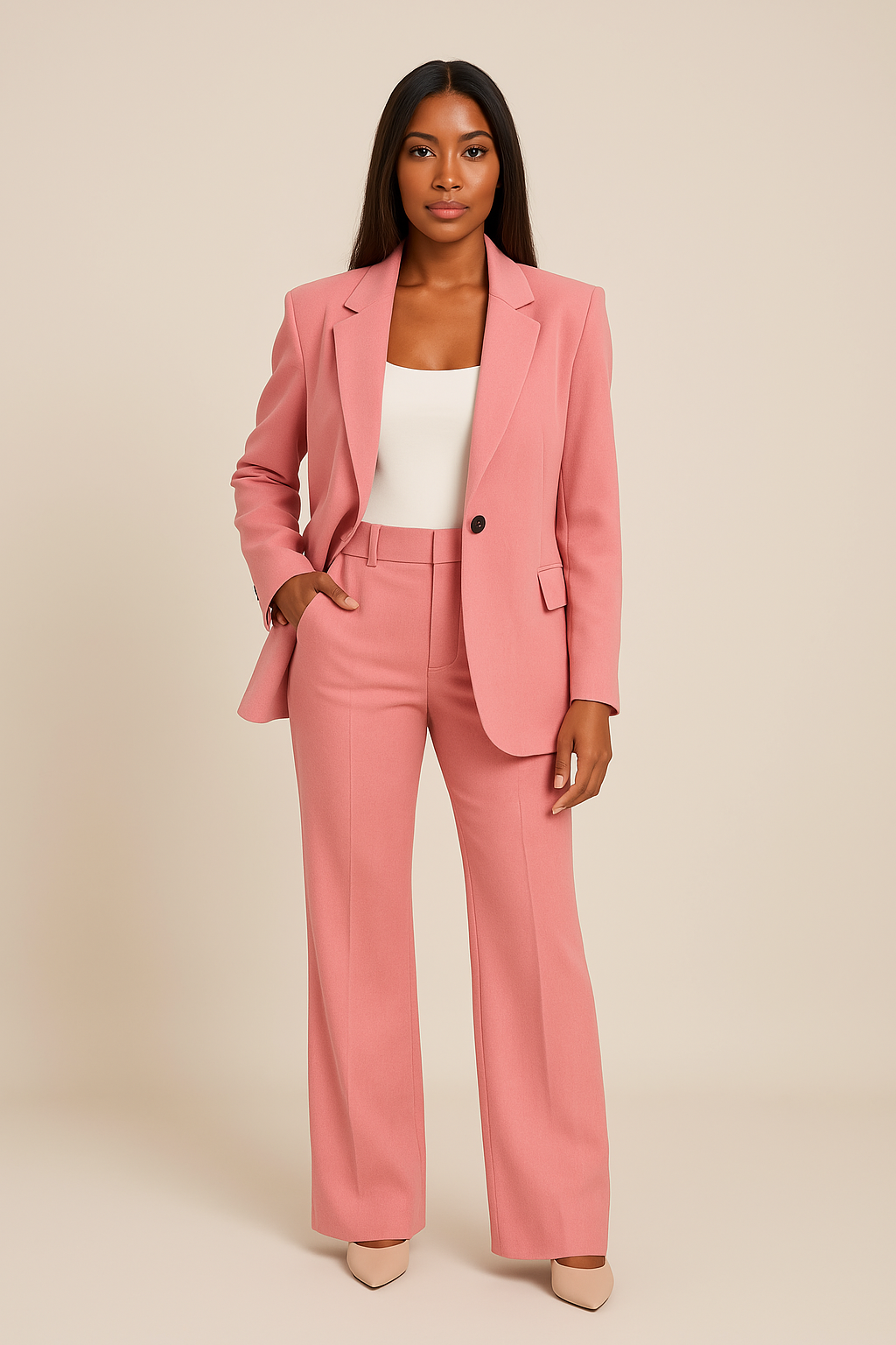 Tara Women's Suit | Tailored Blazer and Trousers, Versatile Design 1